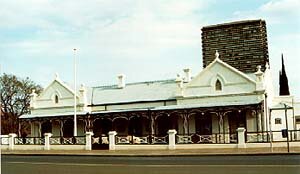 Kruger House viewed from the Kruger Church across the road